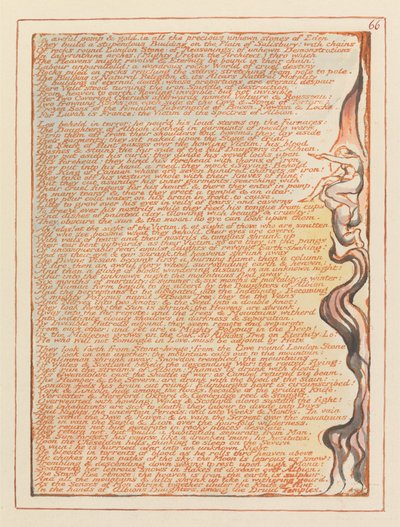 Jerusalem, Plate 66 by William Blake